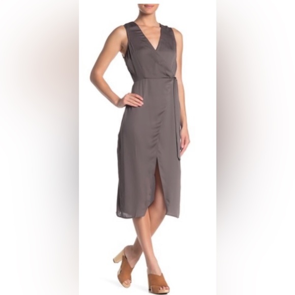 Revolve | L’Academie Sleeveless Floral Wrap Hi-Low Blouse/Mini Dress ZB3 - Picture 11 of 13